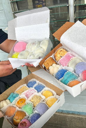 Mochi boxes assortment